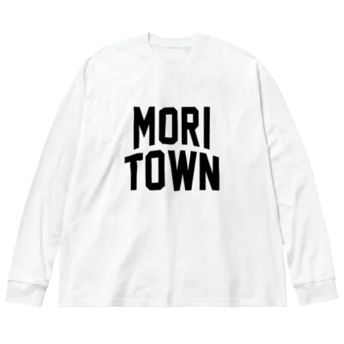 森町 MORI TOWN ビッグシルエットロングスリーブTシャツ