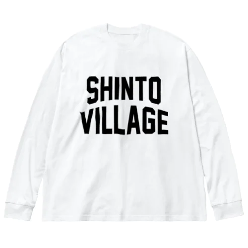 榛東村 SHINTO VILLAGE Big Long Sleeve T-Shirt