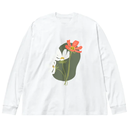 コスモス ビッグシルエットロングスリーブTシャツ