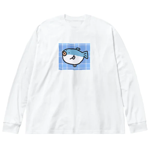 ふぐさん ビッグシルエットロングスリーブTシャツ