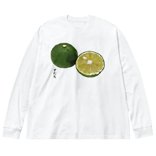 すだち_B Big Long Sleeve T-Shirt