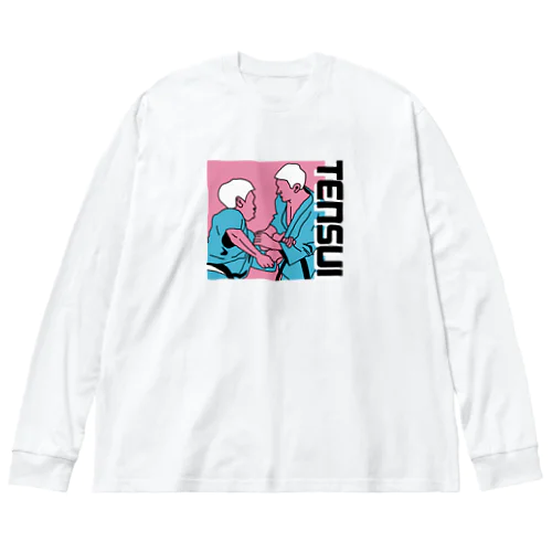 TENSUI 打ち合い Big Long Sleeve T-Shirt