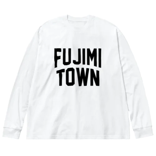 富士見町 FUJIMI TOWN ビッグシルエットロングスリーブTシャツ