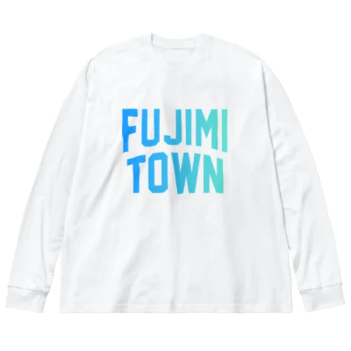 富士見町 FUJIMI TOWN ビッグシルエットロングスリーブTシャツ