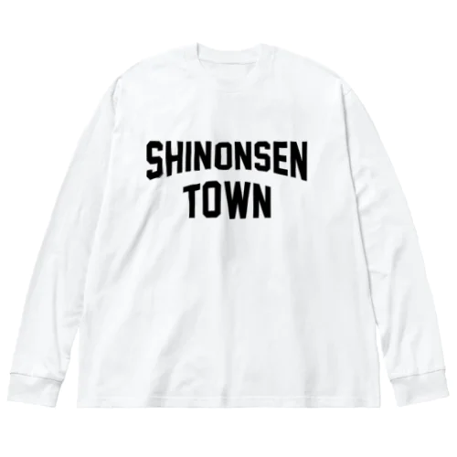新温泉町 SHINONSEN TOWN Big Long Sleeve T-Shirt
