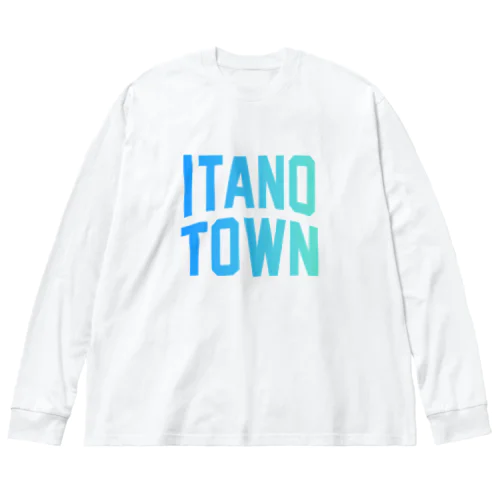 板野町 ITANO TOWN Big Long Sleeve T-Shirt