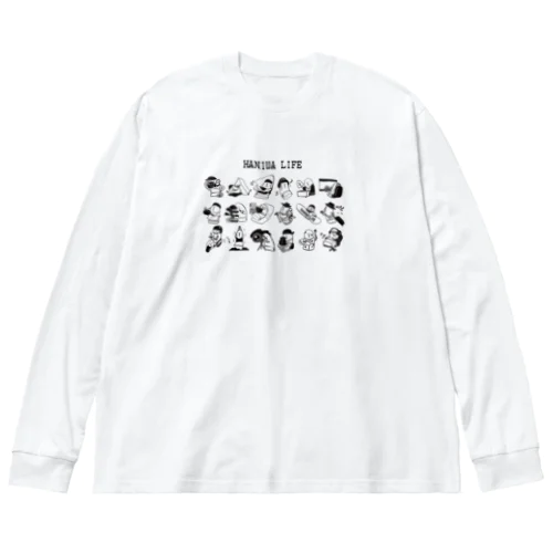 趣味の埴輪 ビッグシルエットロングスリーブTシャツ