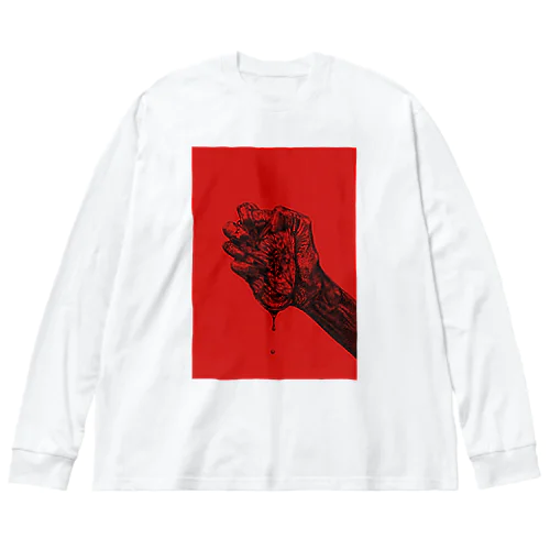 気持ちの供養 Big Long Sleeve T-Shirt