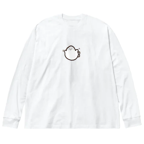 ぷくぷくさめ君 ビッグシルエットロングスリーブTシャツ