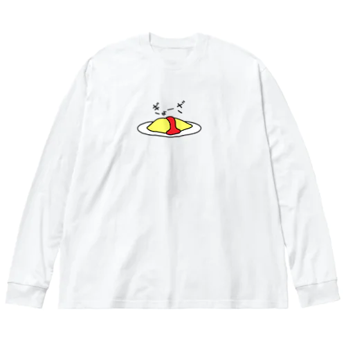 焼き鳥 ビッグシルエットロングスリーブTシャツ