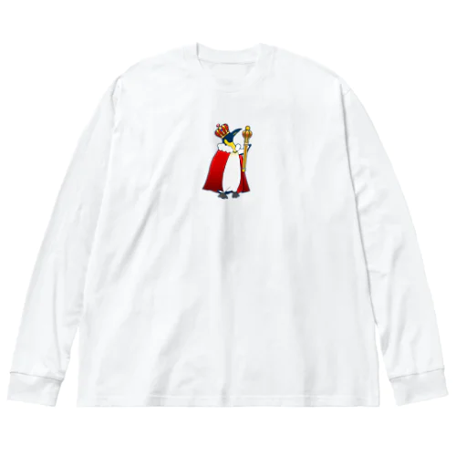 えらいペンギン ビッグシルエットロングスリーブTシャツ