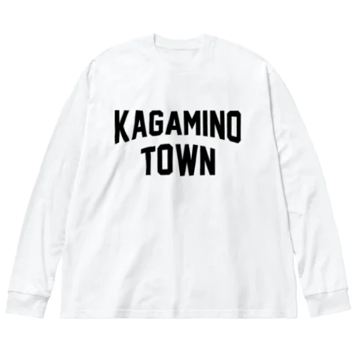 鏡野町 KAGAMINO TOWN Big Long Sleeve T-Shirt