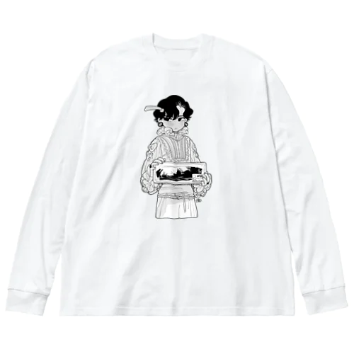 虚無肉宣伝　2023年美少年展 Big Long Sleeve T-Shirt