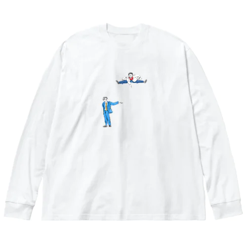 万バズ ビッグシルエットロングスリーブTシャツ