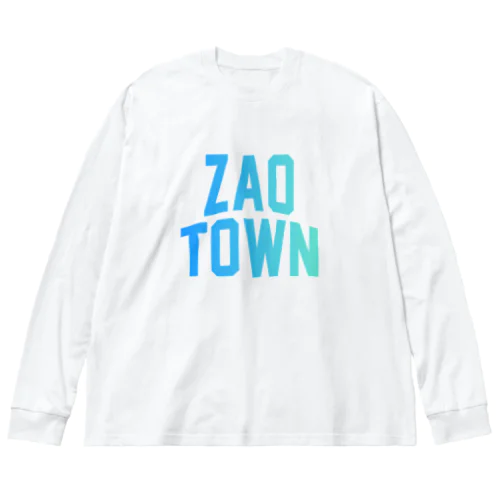 蔵王町 ZAO TOWN ビッグシルエットロングスリーブTシャツ