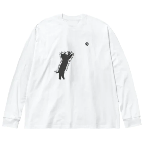 バスケットボール選手(黒ねこ) 2 Big Long Sleeve T-Shirt