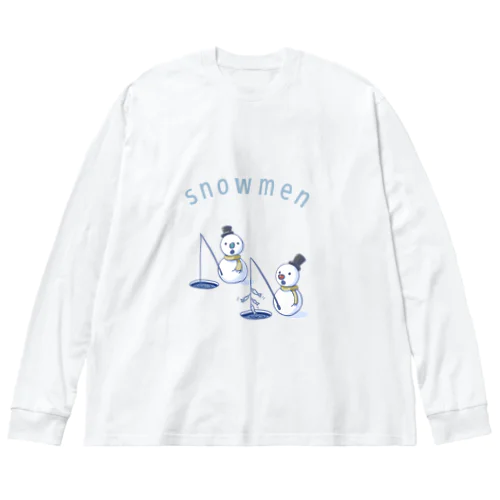 snowmen ビッグシルエットロングスリーブTシャツ