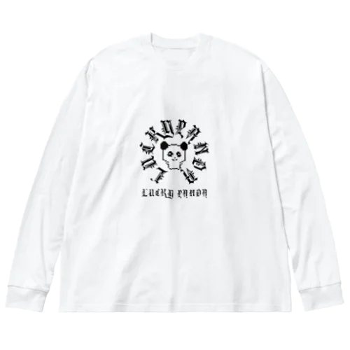 LuckyPanda　アパレルライン３ ビッグシルエットロングスリーブTシャツ