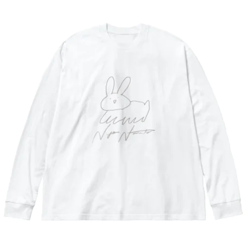 かっこいいネコ Big Long Sleeve T-Shirt