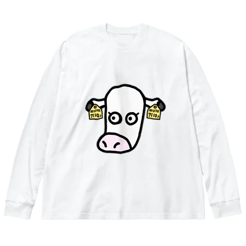 白っぽいこっこうし Big Long Sleeve T-Shirt