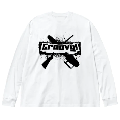 Groovy!(イカすぜ) ビッグシルエットロングスリーブTシャツ