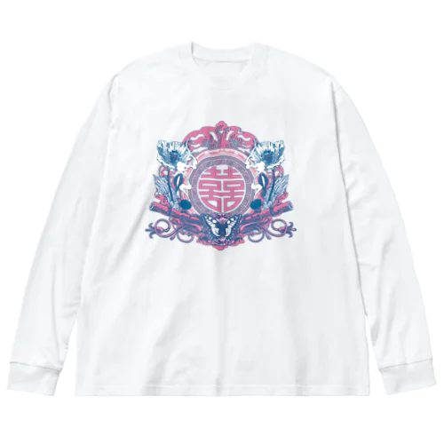 幻想阿片中華紋 Big Long Sleeve T-Shirt