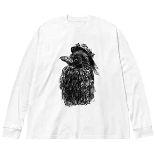 子ガラス Big Long Sleeve T-Shirt