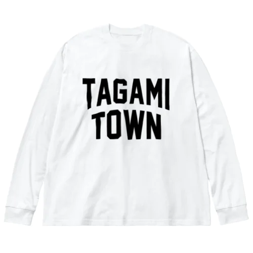 田上町 TAGAMI TOWN ビッグシルエットロングスリーブTシャツ