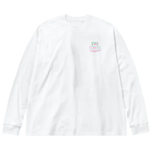 親子丼うまみ ビッグシルエットロングスリーブTシャツ