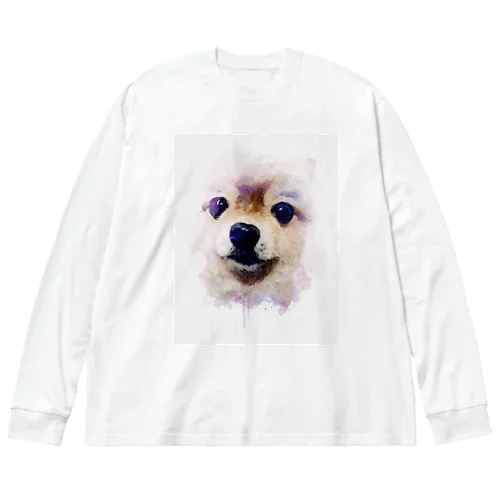 おポメポメ Big Long Sleeve T-Shirt