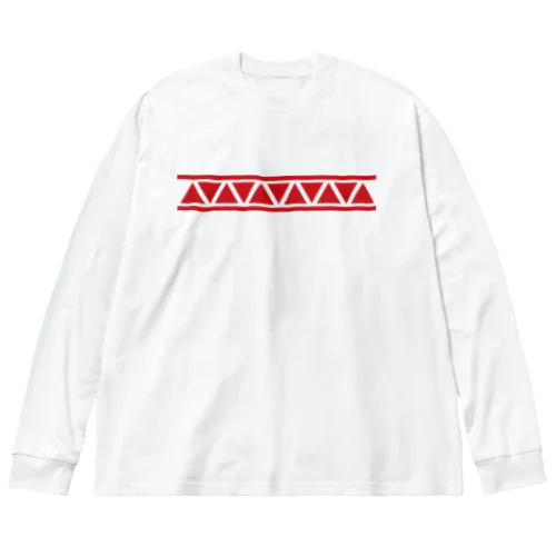 sankaku03 Big Long Sleeve T-Shirt