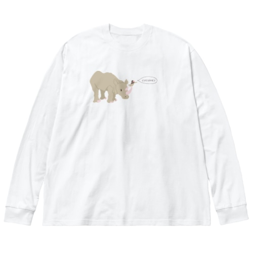 ススメ!(サイとウシツツキ) Big Long Sleeve T-Shirt