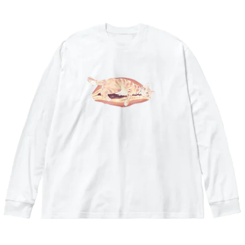 まるどら焼き ビッグシルエットロングスリーブTシャツ