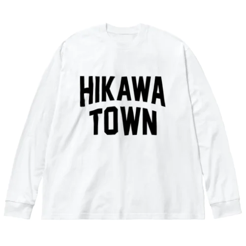 氷川町 HIKAWA TOWN ビッグシルエットロングスリーブTシャツ