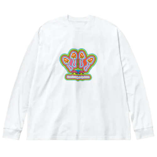 あやしくないきのこ Big Long Sleeve T-Shirt