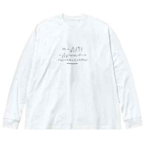 ペンマン式 ビッグシルエットロングスリーブTシャツ