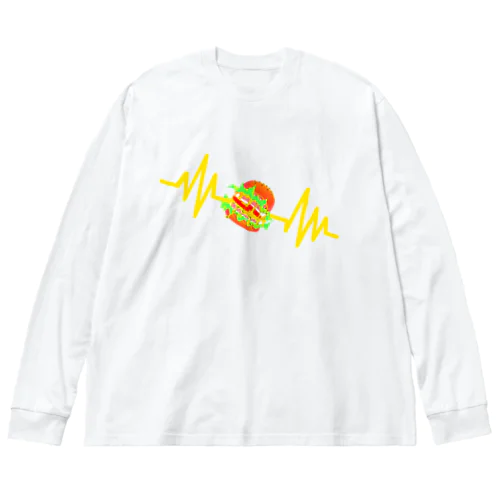 BURGER BEAT - POSI Big Long Sleeve T-Shirt