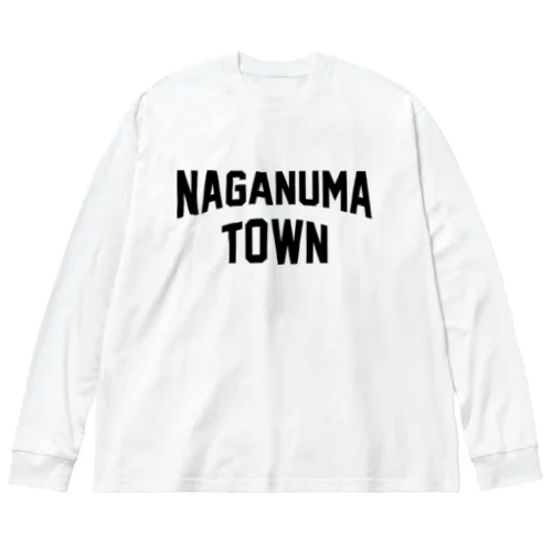 長沼町 NAGANUMA  TOWN ビッグシルエットロングスリーブTシャツ