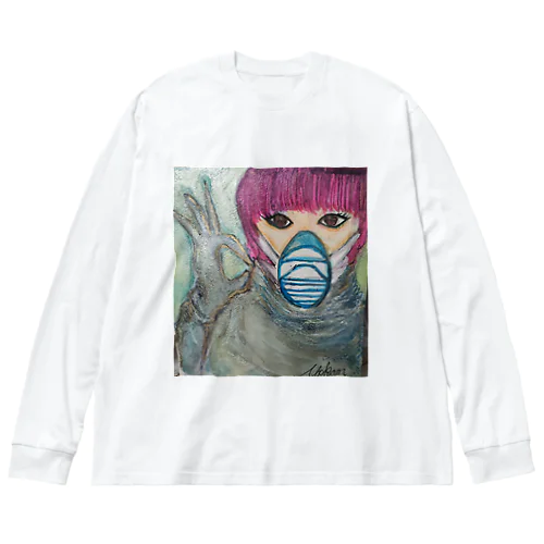 MASK ビッグシルエットロングスリーブTシャツ