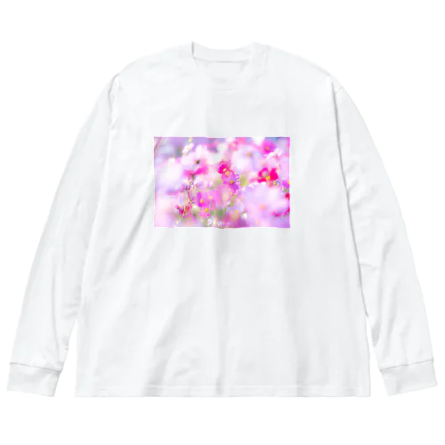 ピンクノコスモス Big Long Sleeve T-Shirt