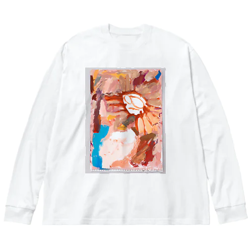 あさちゃん絵画 Big Long Sleeve T-Shirt