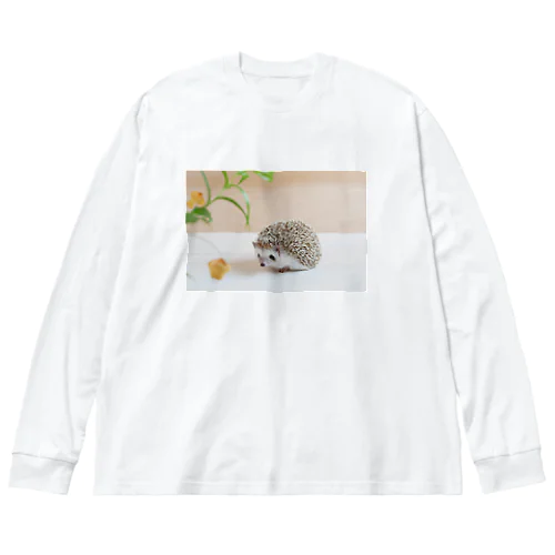 上目遣いのハリネズミ Big Long Sleeve T-Shirt