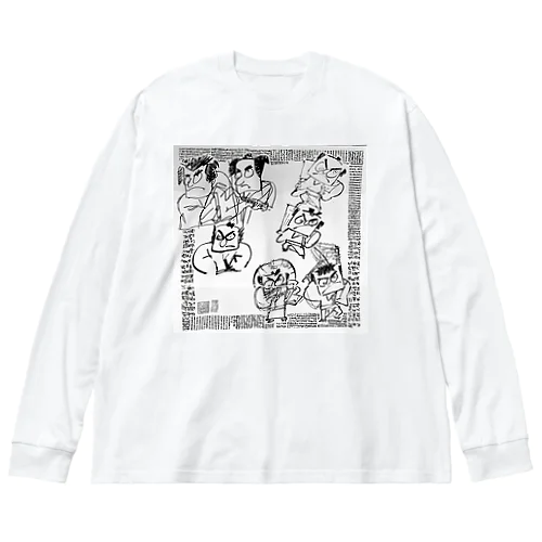 長屋の住人 Big Long Sleeve T-Shirt