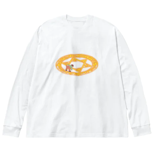 召喚するこども ビッグシルエットロングスリーブTシャツ