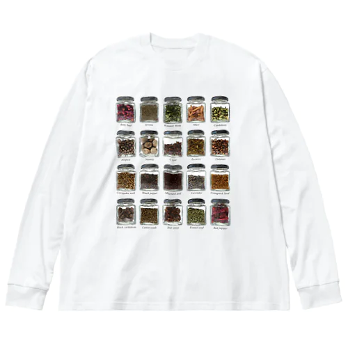 食べ物-スパイス- Big Long Sleeve T-Shirt