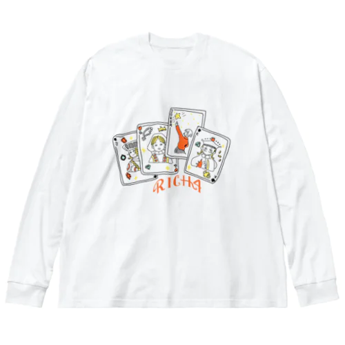 Rich4 ビッグシルエットロングスリーブTシャツ