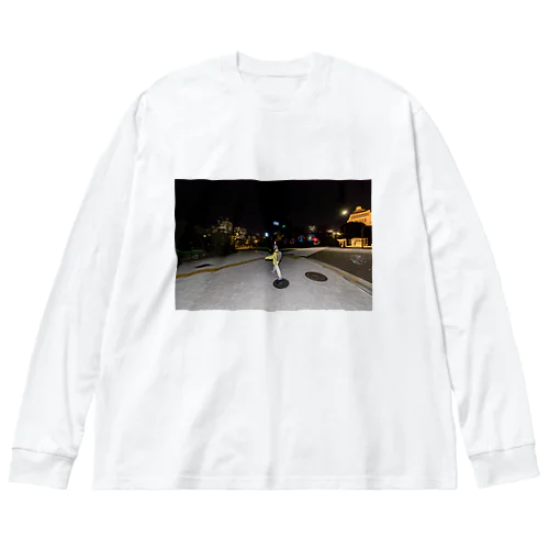 しゃぼん玉飛ばしてる人 Big Long Sleeve T-Shirt