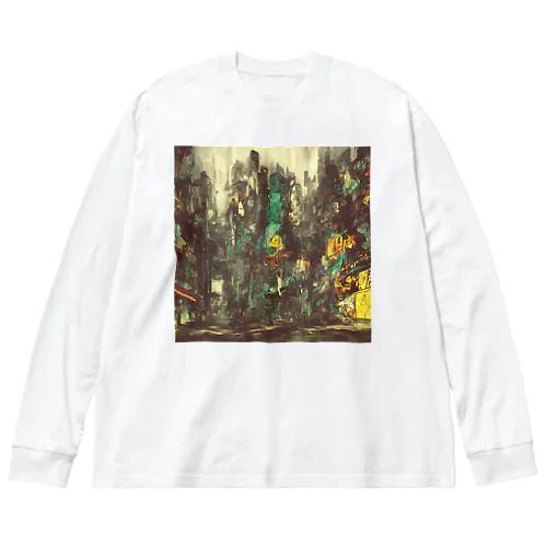 Future city ビッグシルエットロングスリーブTシャツ