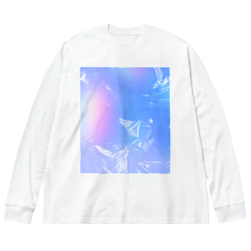 ビニールの質感が可愛い Big Long Sleeve T-Shirt