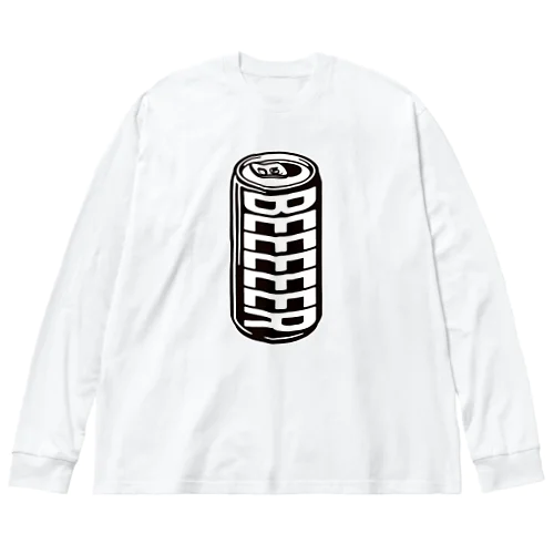 缶ビール BEEEEER Big Long Sleeve T-Shirt